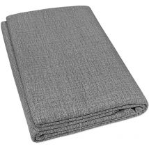 Emmevi - Tissu d'ameublement Revêtement en tissu Gran Foulard Housse de canapé Fauteuil-lit Gris - 230x265 cm
