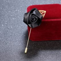 Tissu de corsage de mariage, broche de fleurs artificielles, accessoires de mariage, aiguille de fer de corsage