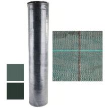 Paillis Tissu Noir – 90 g/m² – Quadrillage 15x15 cm – Respirant et filtrant – TREX