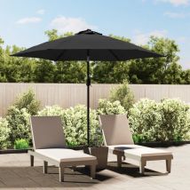 Tissu de remplacement pour parasol d'extérieur Anthracite 300cm