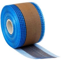 Tissu en fibre de verre - 50m x 16cm, 140 g/m², 10 x 10mm