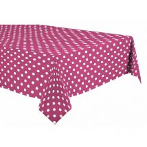 Tissus en coton enduit largeur 160 cm TWILIGHT fuchsia