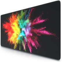 Titanwolf XXL Speed Gaming Mauspad Titanwolf Schwarz 900 x 400mm, XXL Mousepad, Tischunterlage Large Size, verbessert Präzision und Geschwindigkeit