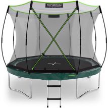Trampolin Federlos-Design 'Bungee Safety Elite' - tüv Rheinland, AirMAXX Sprungtuch-Technologie, Ultraleise, Outdoor Gartentrampolin für Kinder &