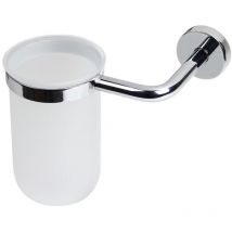 Koh-i-noor Tito Porta Bicchiere Vetro Acidato Cromato Codice Prod: 7418kk