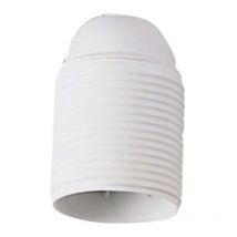 Lampholder E27 blanc fileté 00513 - Master