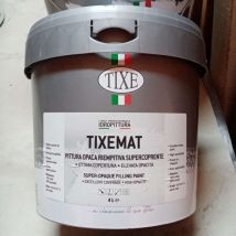 Mat 4lt pittura bianca opaca riempitiva supercoprente per interni - Tixe