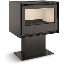 Tj - Poêle à Bois avec Pied Central Modèle jucar 100 9,5 kW