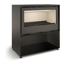 Tj - Poêle à bois avec poêle à bois modèle jucar 90 8,4 kW