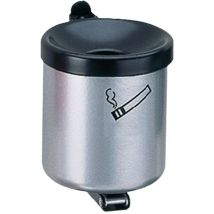 Tkg - Cendrier Mural D.110xh120 Mm Maillechort Avec Dispositif Basculant