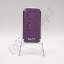 Nice - Télécommande inti2 lavande - émetteur à code tournant era inti 2 - 433.92 mhz