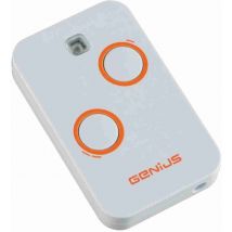 Genius - 6100330 Émetteur d'origine 2 canaux kilo TX2 433 mhz