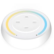Télécommande Tactile Radiofréquence Dimmable cct 1 Zone Blanche S1-W
