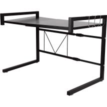 Haloyo - Télescopique Égouttoir a Vaisselle Stockage Organisateur Cuisine Four à Micro-ondes Rack De Stockage En Ajustable en acier inoxydable