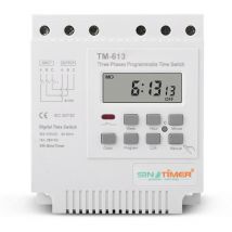 Treetalk - TM613 Intelligent Three-phase Timer Switch/Microcomputer Timer Switch/Pump Timer Switch 380V-1pc