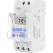 Sjqka - Tm919a-4 12v Timer, Zeitrelais Mit Lcd-anzeige Und Countdown, Herausnehmbare Batterie, 12v Dc, 16a