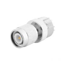 TNC-Stecker auf PL259 UHF-Adapterbuchse, Silber