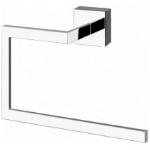 Pollini Acqua Design - Toallero con instalación mural Pollini Cube P1014 Cromo