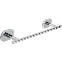 Metaform - Toallero de barra de pared 30 cm de metal montaje en pared mod. Louise