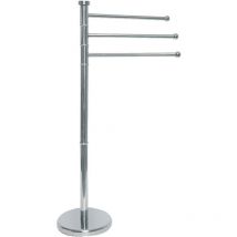 King Home - Toallero de Pie Acabado Espejo