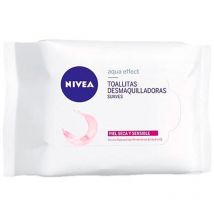 Nivea - limpiaparabrisas de limpieza piel seca y sensible 25 unidades
