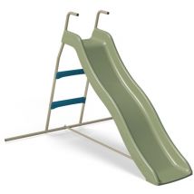 Toboggan zazou vert pâle 1,73 m, 3-8 ans