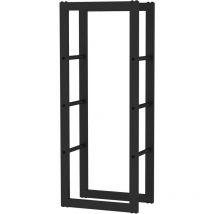 Toboli - tagère pour bois de chauffage – 100 x 25 x 40 cm – capacité 100 kg – en Métal revêtu par poudre – Support range bûche pour Stockage Empilage