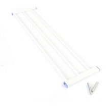 Toboli Extension pour barrière de sécurité Blanche 20cm Rallonge de grille de protection Enfichable Protection Enfants Bébé & Animaux Escaliers