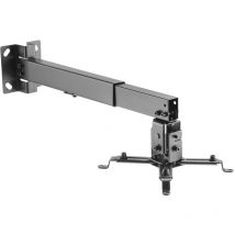 Toboli - Soporte de techo y pared para proyector 20kg soporte universal 43-65cm inclinable giratorio