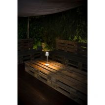 Faro Barcelona TOC tragbare Tischlampe – 39 cm Höhe – 2,2 W – 180 lm – für Garten und Terrasse