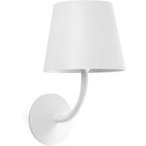 Faro Barcelona - Faro Toc - led Outdoor Wall Light White IP65
