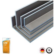 Wedi - Tocador Mensolo l 250 x 30 x 30 + pegamento 320