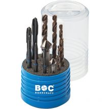 Toccare Imposta M4 - M10 Hss-Co Per Va Punta Trapano E 2 Affondatore, Maschio A Macchina