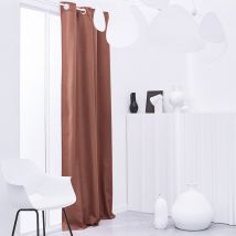 Today Rideau Isolant Thermique Essential Uni - 140 x 240 cm - Terracotta
