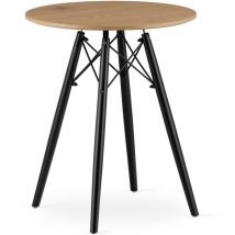 TODI Table ronde 60cm - chêne