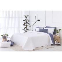 Todocama Copriletto Trapuntato Sottile Con Motivo Piqué, Per Primavera, Estate, Autunno E Inverno, 100% Microfibra Extra Morbido, Copriletto Multiuso,