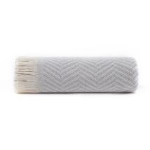 Todocama, Trapunta Multiuso Per Divano, Coperta, Plaid Per Letto, Copridivano, Prodotta In Spagna, Motivo A Spina Di Pesce, (125 X 180 Cm, Grigio 