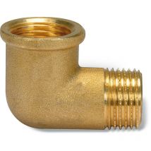 Effebi Tof Link 92/Ot Raccordo Curvo 90° Maschio/Femmina Ø1.1/4' Ottone Giallo - 06409207