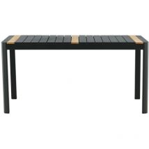 Togo Esstisch schwarz.