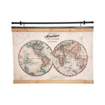 Toile à Suspendre "Monde Wild" 100cm Multicolore