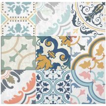 Toile adhésive murale Jade - 60 x 60 cm