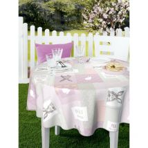 Toile Cirée 140 cm Rectangulaire Motif Lapin Taille: 140 x 240 cm