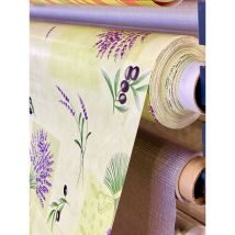 Toile cirée Imprimée Provençale - Au mètre.