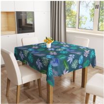 Toile cirée 140x240cm tuvalu paon sur cintre Access Deco