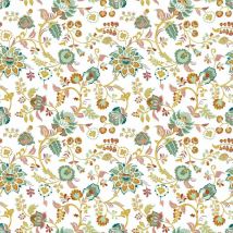 Toile cirée au mètre - Largeur 140 cm - Fleurs en folie