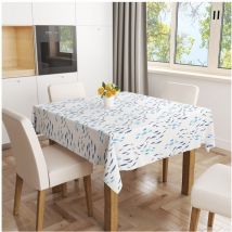 Toile cirée ovale 140x240cm plongée sur cintre Access Deco