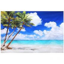 Toile de fond pour photographie de plage, accessoire de séance photo, décoration murale de fête