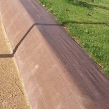 Toile de paillage 90g/m² - Long 50 m, Couleur Vert, Larg 1.05 m