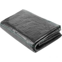 Minkurow - Paillage pour plante Toile De Paillage, Toile Anti-Mauvaises Herbes En Polypropylène 1m x 5m, Geotextile Anti Repousse 75g/M², Tissées