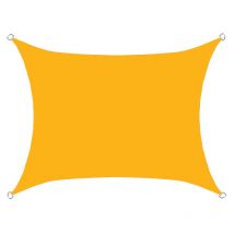 S-giant - Toile de protection solaire rectangulaire en tissu 2x3m imperméable à la lumière, avec œillets et cordes, adaptée pour jardin et terrasse